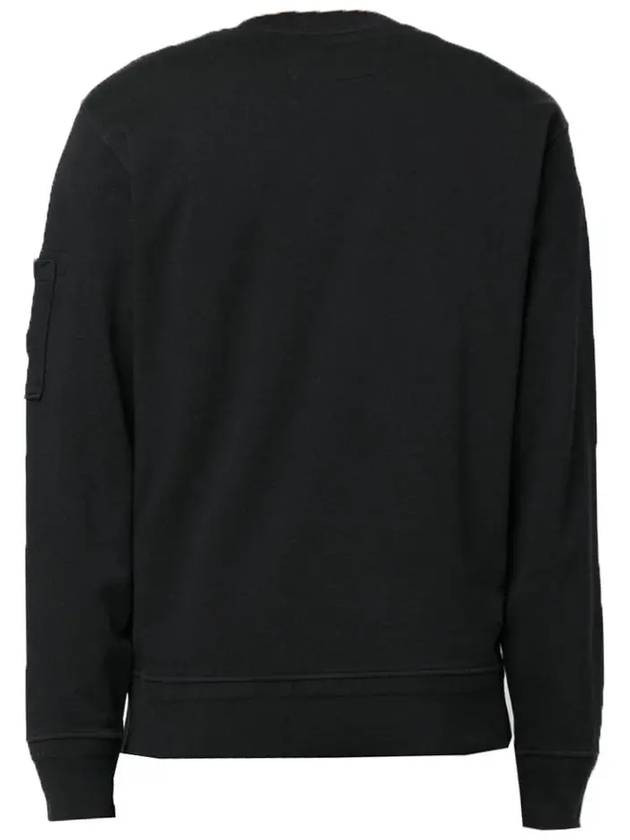 Cotton Fleece Sweatshirt Black - CP COMPANY - BALAAN 4