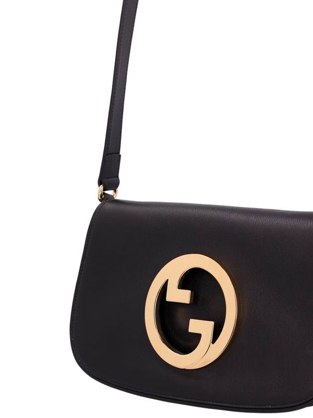 Blondie Interlocking G Shoulder Bag Black - GUCCI - BALAAN 4