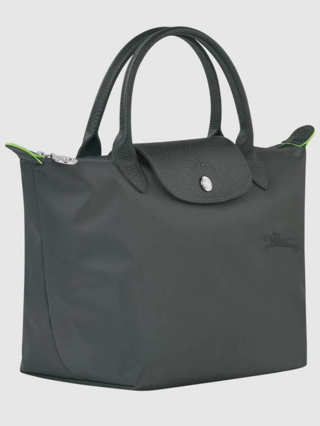 Le Pliage Green Small Tote Bag Graphite - LONGCHAMP - BALAAN 8