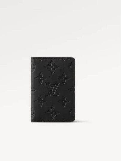 Monogram Shadow Pocket Organizer Card Wallet Black - LOUIS VUITTON - BALAAN 2