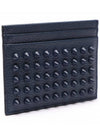 Chios Spike Card Wallet Navy - CHRISTIAN LOUBOUTIN - BALAAN 4