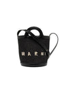 Tropicalia Small Bucket Bag Black - MARNI - BALAAN 2