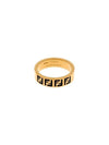 FF Logo Band Ring Gold - FENDI - BALAAN 2