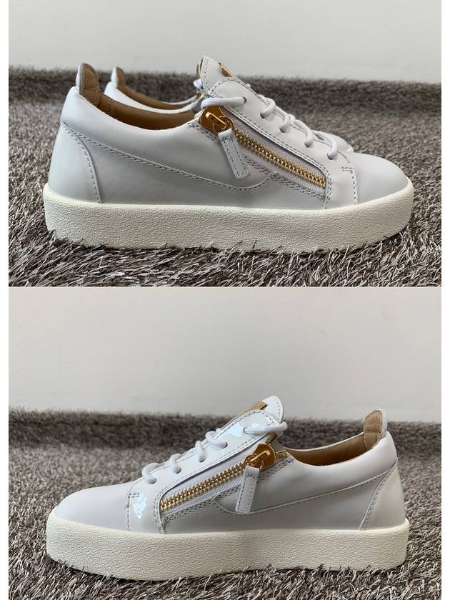 May London Gold White Women s Sneakers 38 250 - GIUSEPPE ZANOTTI - BALAAN 5