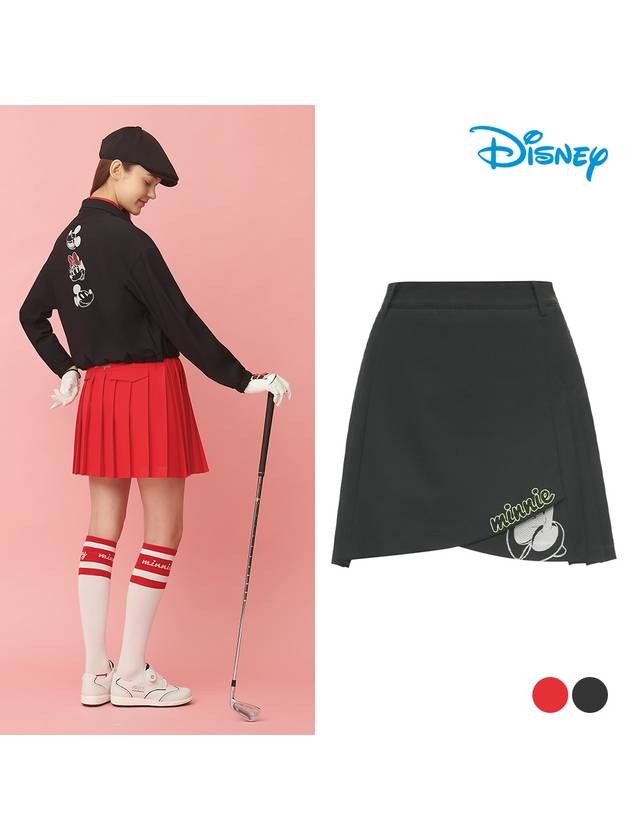 Uncut Pleated Skirt Culottes DO1LCR001 - DISNEY GOLF - BALAAN 1