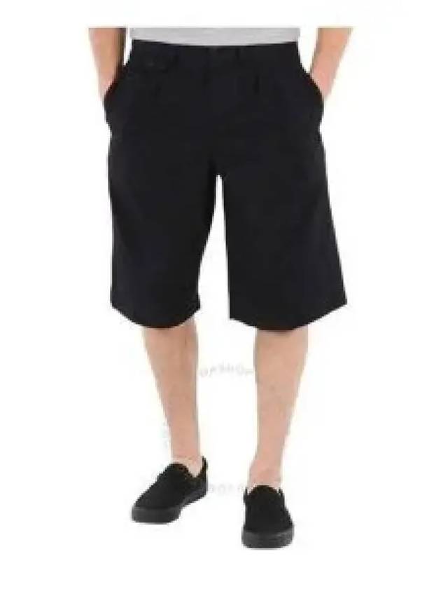 Icon Tailored Shorts Black - BURBERRY - BALAAN 2