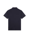 Pique Stretch Cotton Short Sleeve Polo Shirt Navy - STONE ISLAND - BALAAN 3