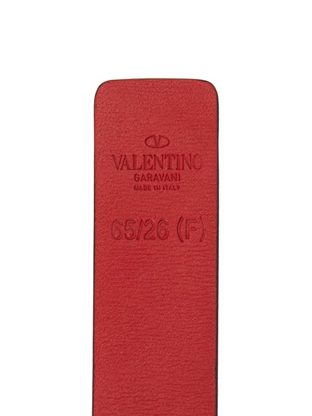 V Logo Signature Women s Double Sided Belt T0S12ZFR 0SM - VALENTINO - BALAAN 8