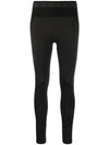 Women's Genesis Star Band LeGGings Black - GOLDEN GOOSE - BALAAN 2