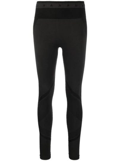 Women's Genesis Star Band LeGGings Black - GOLDEN GOOSE - BALAAN 2