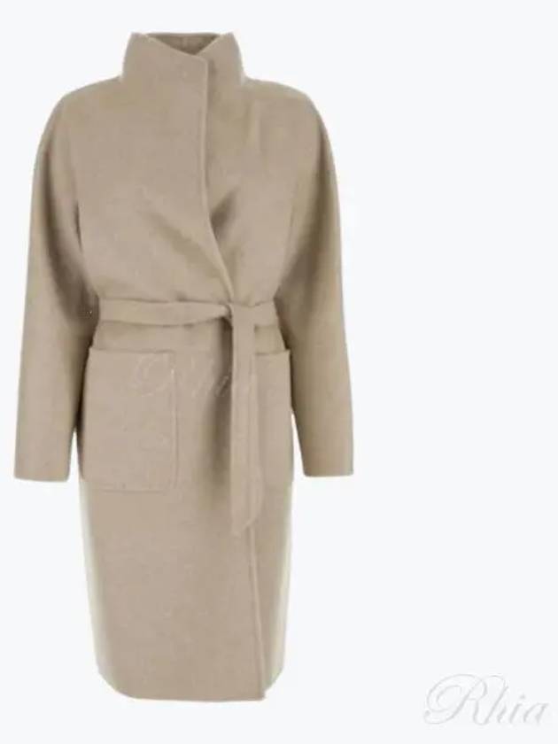 Women's Lilia Cashmere Single Coat Beige Tan - MAX MARA - BALAAN 2