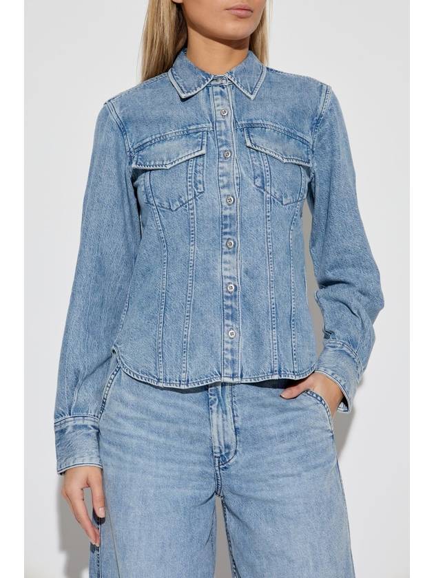 Rag & Bone  Denim Shirt Annie, Women's, Blue - RAG & BONE - BALAAN 3