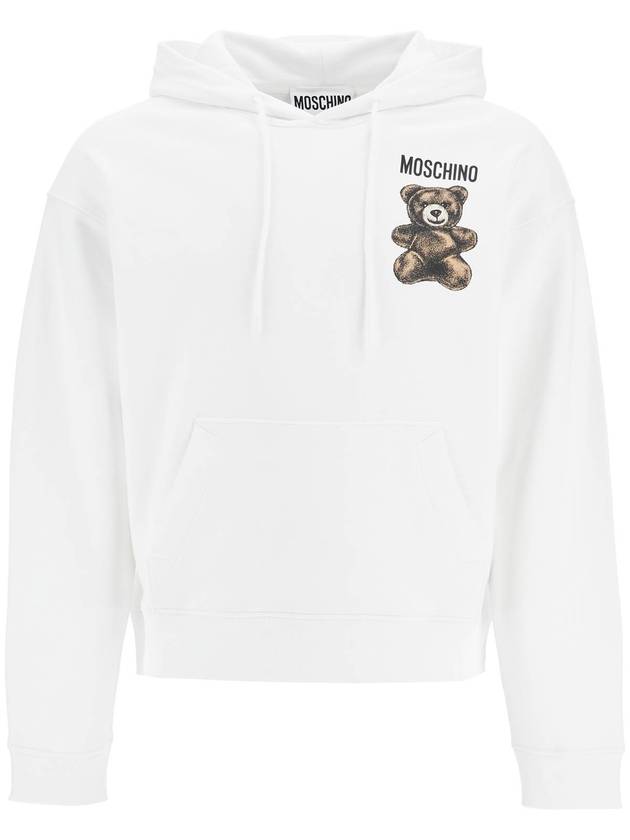 moschino teddy bear hooded sweat - MOSCHINO - BALAAN 1