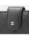 black medium wallet - CHANEL - BALAAN 4