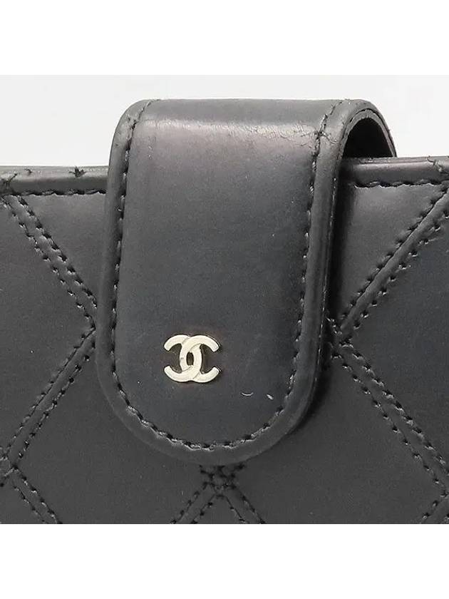 black medium wallet - CHANEL - BALAAN 4