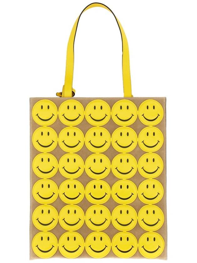 Moschino "Smiley" Shopper Bag - MOSCHINO - BALAAN 1