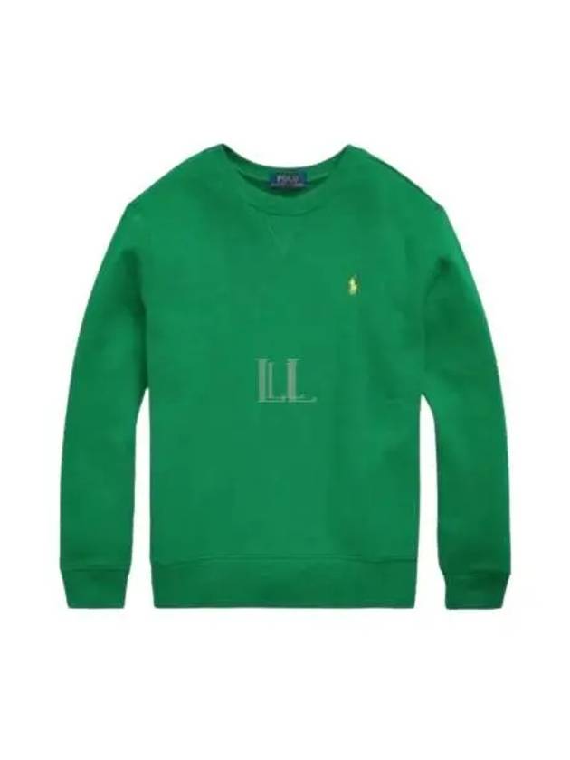 Embroidered Logo Pony Crew Neck Sweatshirt Green - POLO RALPH LAUREN - BALAAN 2