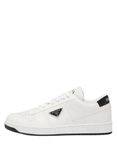 LOGO LEATHER SNEAKERS - PRADA - BALAAN 1