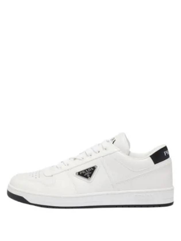 Logo Leather Sneakers Men s Running Shoes - PRADA - BALAAN 1