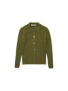 Fine Polo Cardigan Green - OUR LEGACY - BALAAN 1