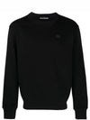 Men's Crewneck Sweatshirt Black - ACNE STUDIOS - BALAAN 2