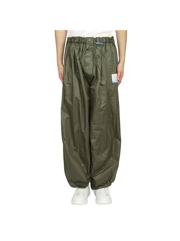 Polyester Track Pants Khaki - MAISON MIHARA YASUHIRO - BALAAN 2