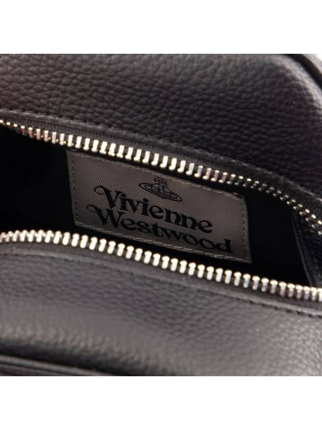 Yasmine Small Tote Bag Black - VIVIENNE WESTWOOD - BALAAN 5