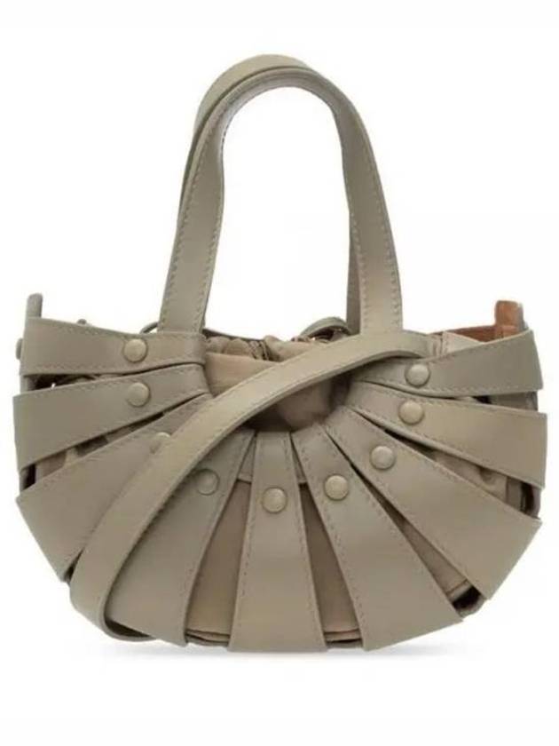 Shell Cut-out Tote Bag Taupe - BOTTEGA VENETA - BALAAN 2