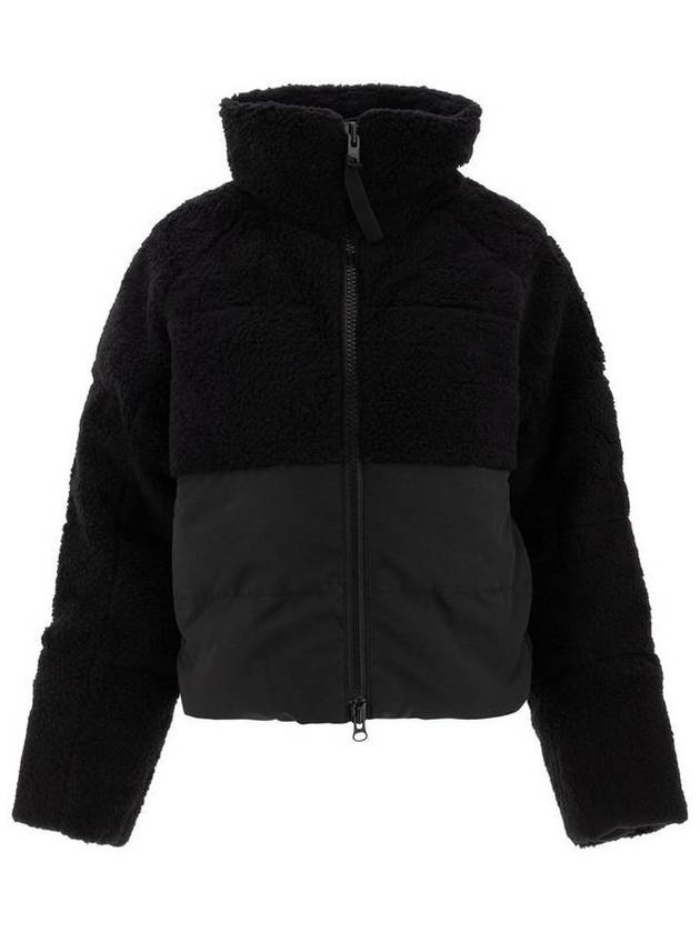 Elora High Neck Puffer Padding Black - CANADA GOOSE - BALAAN 2