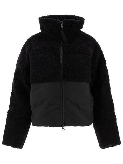 Elora High Neck Puffer Padding Black - CANADA GOOSE - BALAAN 2