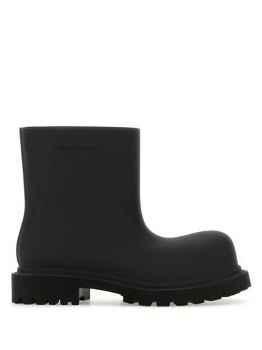 Steroid Rain Boots Black - BALENCIAGA - BALAAN 1