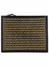 Pif Spike Clutch Bag Black - CHRISTIAN LOUBOUTIN - BALAAN 2