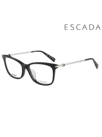 Glasses Frame VES A41F 0A01 Square Titanium Men Women - ESCADA - BALAAN 1