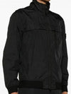 Garment Dyed Crinkle Reps R Nylon Jacket Black - STONE ISLAND - BALAAN 4