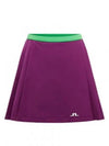 Women's Sierra Golf Pleated Skirt Green Purple - J.LINDEBERG - BALAAN 2