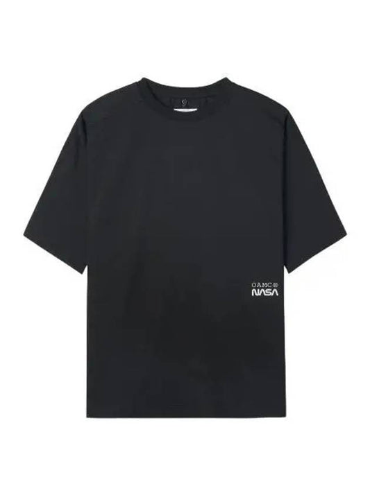 Moon T Shirt Black Short Sleeve Tee - OAMC - BALAAN 1