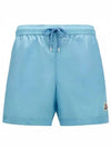 Logo Swim Shorts Blue - MONCLER - BALAAN 2