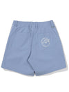 Side block short pants SKY BLUE WOMAN - MALBON GOLF - BALAAN 2