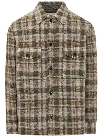 Kevron Check Wool Jacket Green - ISABEL MARANT - BALAAN 2