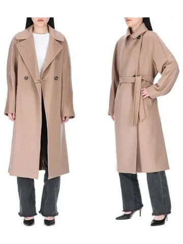 Weekend CASCIA 2425016082600 011 Cashmere Coat Long 1208152 - MAX MARA - BALAAN 1