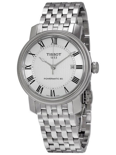 Tissot T-Classic Bridgeport Powermatic 80 Automatic Men's Watch T0974071103300 - TISSOT - BALAAN 1