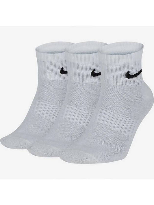 Everyday Lightweight Socks 3 Pack White - NIKE - BALAAN 2