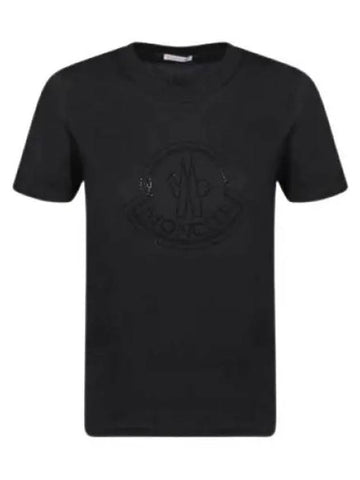 103815 Logo short sleeve t shirt 8C00034 829FB 999 - MONCLER - BALAAN 1