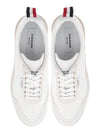 Eco Nylon Alumni Low Top Sneakers White - THOM BROWNE - BALAAN 2