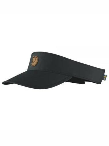 24 ABISKO VISOR CAP BLACK 77409550 - FJALL RAVEN - BALAAN 1