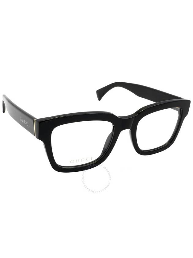 Square Acetate Eyeglasses Black - GUCCI - BALAAN 3