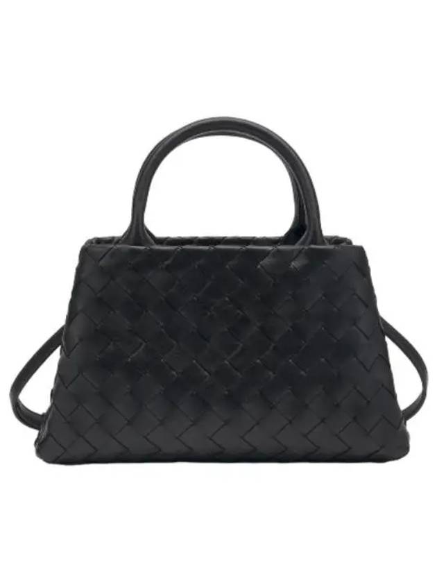 Intrecciato New Roma Tote Bag Black - BOTTEGA VENETA - BALAAN 1