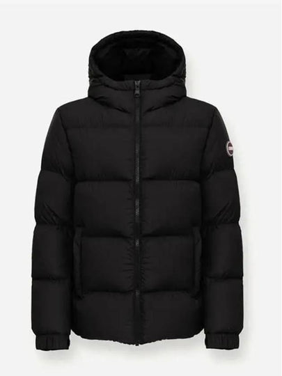 Logo Patch Hooded Padding Black - COLMAR - BALAAN 2