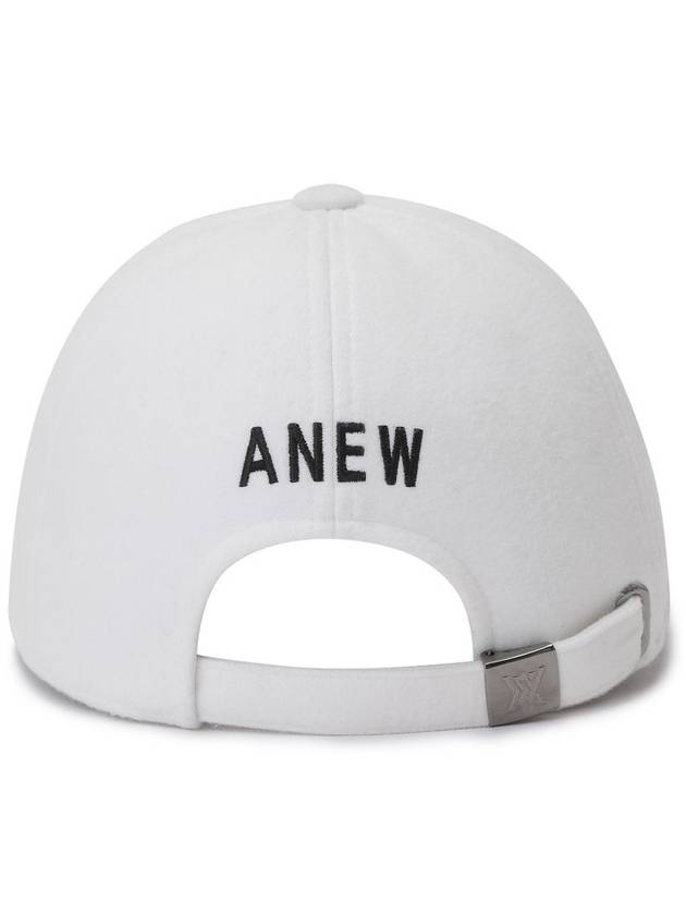 Official SHORT WIDE BALL CAP WH - ANEWGOLF - BALAAN 2