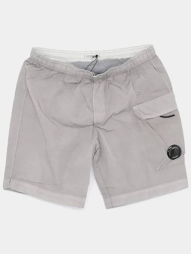 Eco Chrome R Lens Utility Swim Shorts Grey - CP COMPANY - BALAAN 3